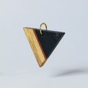 Pendentif - Triangle tricolore